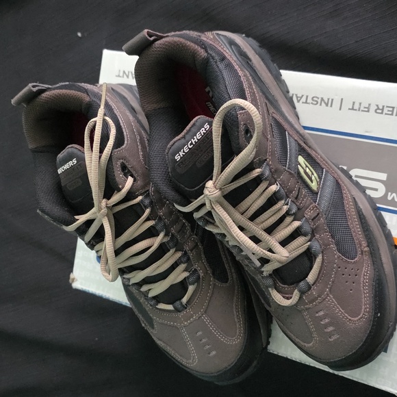 Men\'s Sketchers Work Boots, Sz 8, NIB main image 4